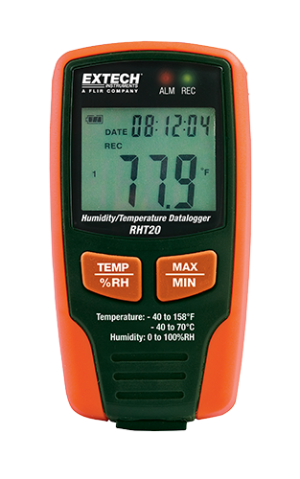 Máy ghi dữ liệu nhiệt độ, độ ẩm Extech-RHT20